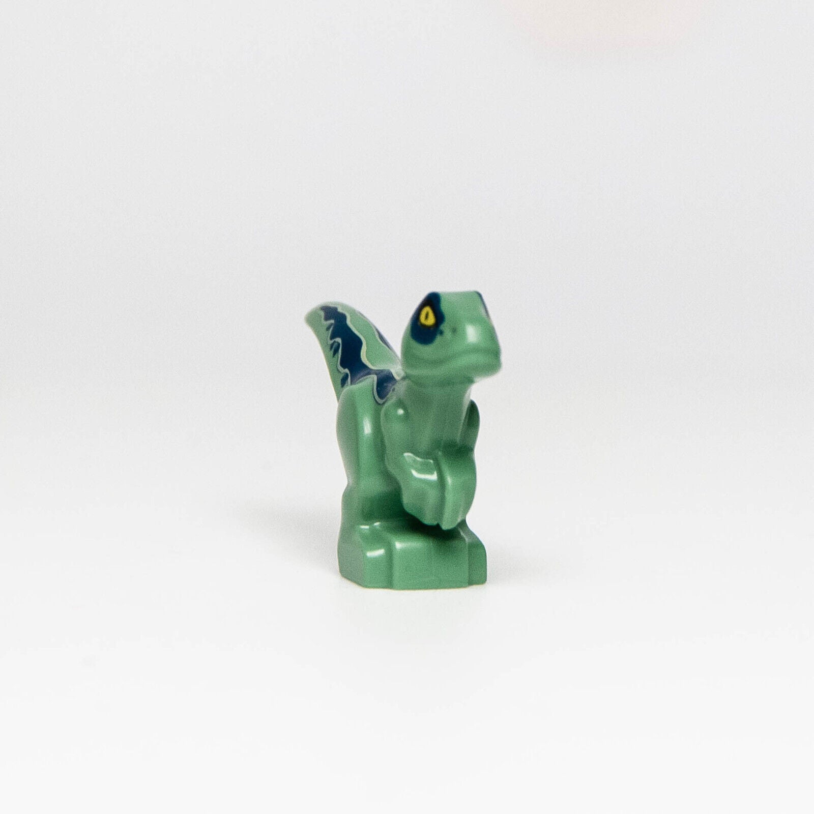 LEGO Jurassic World Animal - Baby Raptor - Sand Green Dinosaur Standing - StudBee